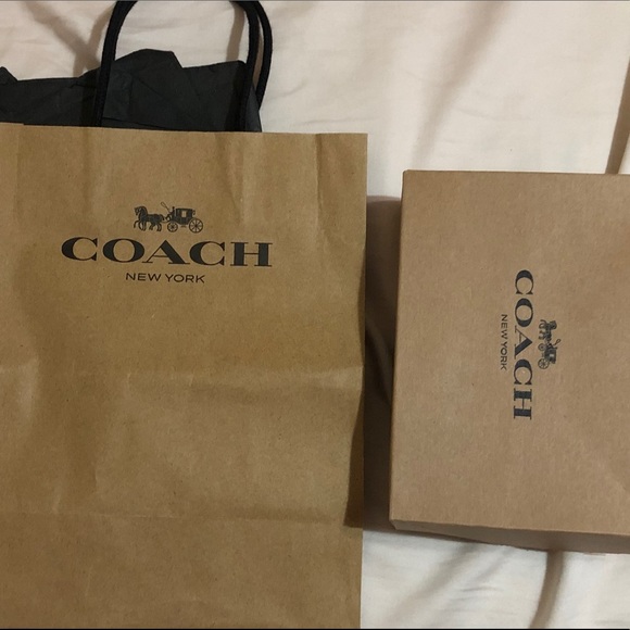 Coach Accessories - Coach Gift Bag + Small Box